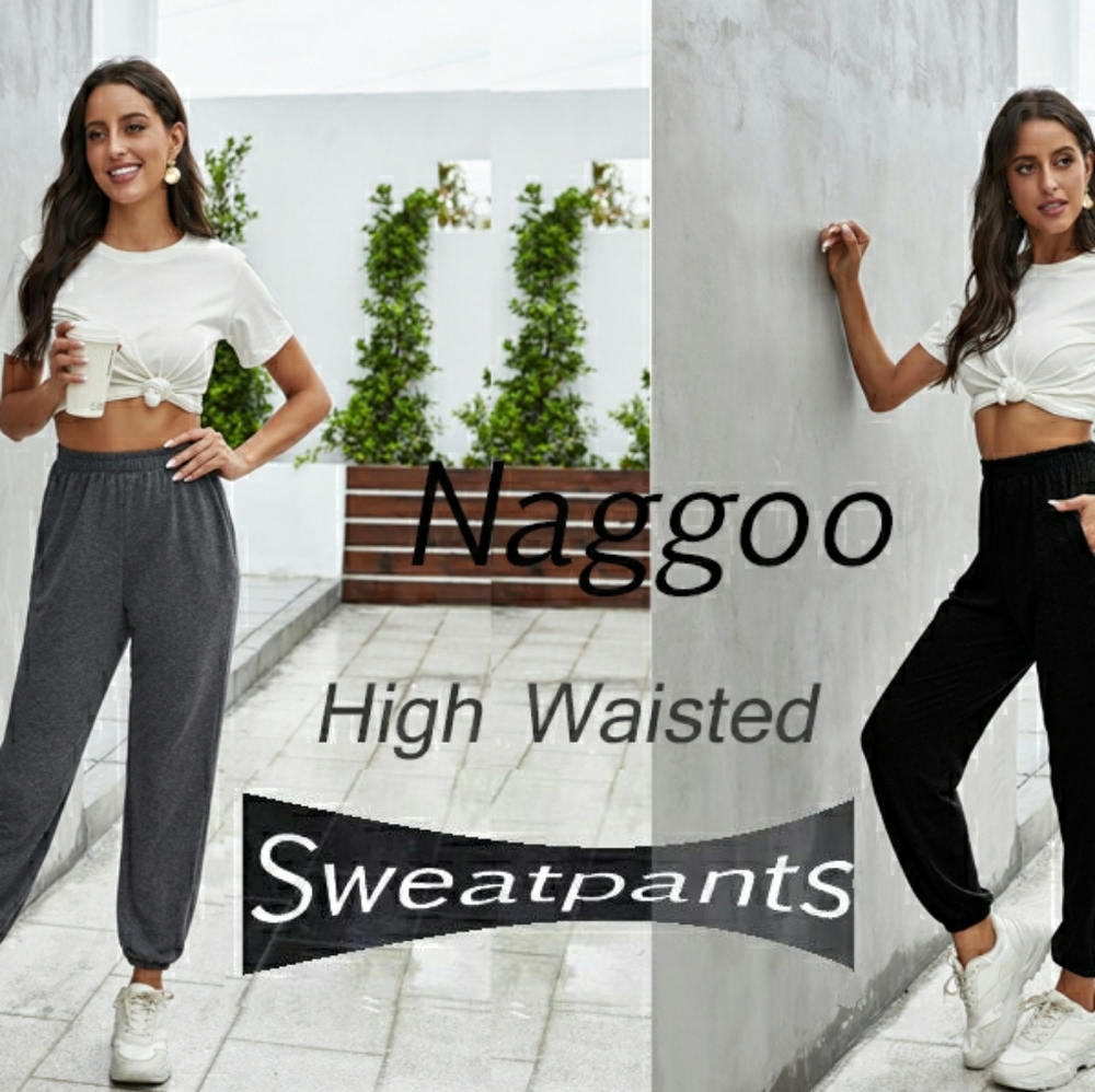Naggoo high waisted joggers - Picture 5 of 10